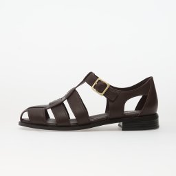 Clarks Hana Sun Dark Brown Leather 6.5