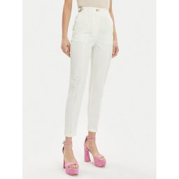 Marciano Guess Текстилни панталони Giselle 4GGB05 7158A Екрю Regular Fit