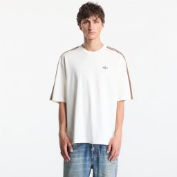 Тениска adidas Leo Infill T Off White L