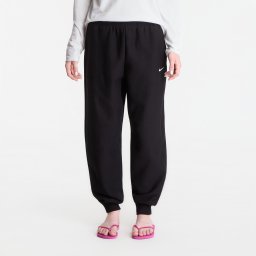 Потници Nike Studio Fleece Heavyweight Women's Oversized High-Rise Joggers Total Black/ Sail M