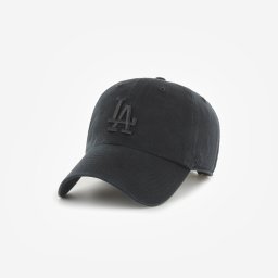 Шапка '47 Brand MLB Clean Up Tonal Los Angeles Dodgers Black Universal