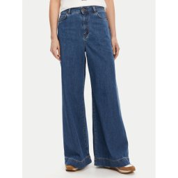 Weekend Max Mara Дънки Vega 2525186061 Тъмносин Wide Leg