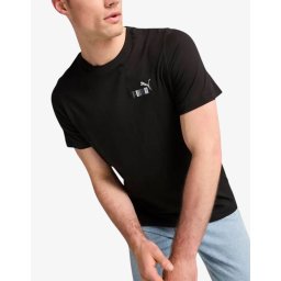 PUMA Graphics Sports Club Tee Black