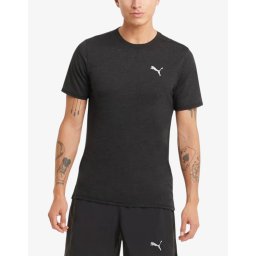 PUMA Run Favorite Heather Ss Tee Black