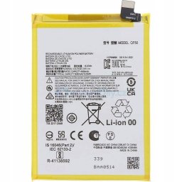 Motorola QF50 Съвместима Литиево-полимерна Батерия 3.8V / 5000mAh за Moto G04 / G24 / G34 5G / E14