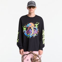 Тениска RIPNDIP Dragonology LS Black L