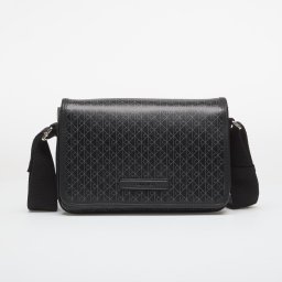 Чанта Calvin Klein Emblem Aop Coated Small Flap Mes Black/ Aop Universal