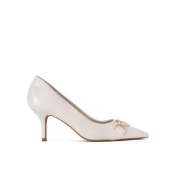 Nine West Обувки на ток CWBFS128-06 Екрю