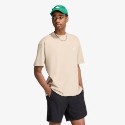 Тениска adidas Trefoil Essentials Loose Dropped Shoulder T-Shirt Khaki Three L