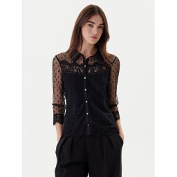 Morgan Блуза 252-TEREZA Черен Slim Fit