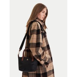 Tommy Hilfiger Дамска чанта Popette Mini Tote AW0AW17709 Черен
