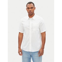 Pepe Jeans Риза Amaro PM308847 Бял Regular Fit
