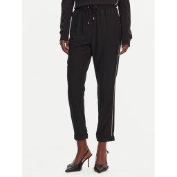 Liu Jo Sport Текстилни панталони TA5140 TS423 Черен Regular Fit