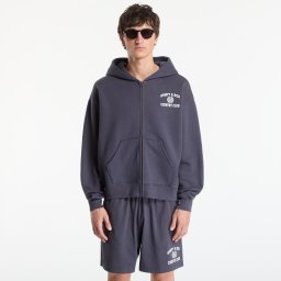 Суитшърт Sporty & Rich Varsity Crest Zip Hoodie UNISEX Carbon L