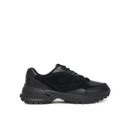 Calvin Klein Jeans Сникърси Hike Runner Hf Lth Mix YM0YM01289 Черен