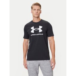 Under Armour Тишърт Ua Sportstyle Logo Update Ss 1382911-001 Черен Loose Fit