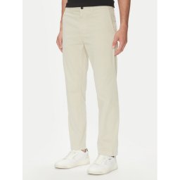 BOSS Чино панталони 50534378 Кремав Regular Fit