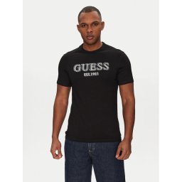 Guess Тишърт M5GI07 I3Z14 Черен Classic Fit