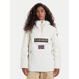 Napapijri Анорак Rainforest NP0A4GM6 Екрю Regular Fit