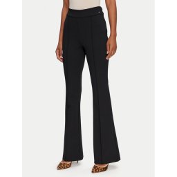 Guess Текстилни панталони W4YB01 KCBO2 Черен Slim Fit