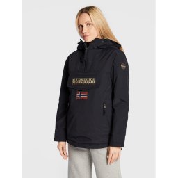Napapijri Анорак Rainforest NP0A4GM6 Черен Regular Fit