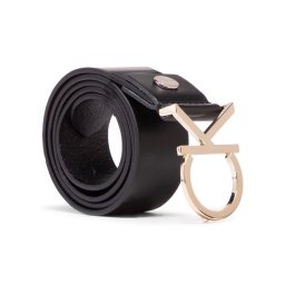Calvin Klein Дамски колан Ck Adj.Logo Belt 3.5Cm K60K602141 Черен