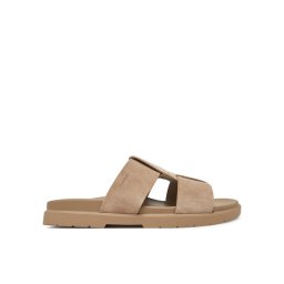 Calvin Klein Чехли Lug Sandal Double T Su HM0HM01800 Кафяв