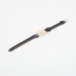Часовници OUR LEGACY No Time Watch Sterling Silver Black Strap Universal