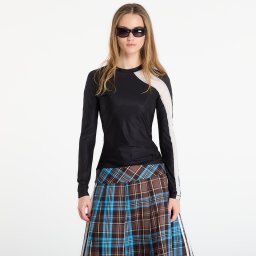 Тениска Y-3 Mesh Fitted Long-Sleeve Top Long-Sleeve Top Black L
