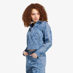 Яке adidas Liberty London Firebird Denim Tracktop Medium Vintage Denim/ Light Denim XL