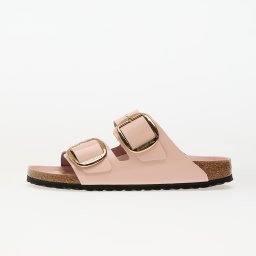 Birkenstock Arizona Big Buckle Natural Leather Patent High-Shine Light Rose 37
