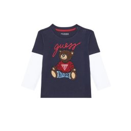 Guess Блуза N4BI08 I3Z14 Тъмносин Regular Fit