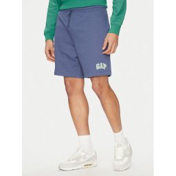 Gap Спортни шорти 703989-04 Син Regular Fit