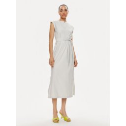 Max Mara Leisure Ежедневна рокля Megaton 2416621028 Сив Relaxed Fit