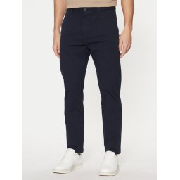 HUGO Чино панталони 50530886 Тъмносин Slim Fit