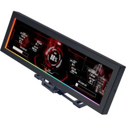 Команден панел Lian Li 8.8" Universal Screen - Black