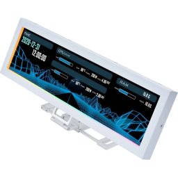 Команден панел Lian Li 8.8" Universal Screen - White