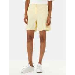 Tommy Hilfiger Шорти от плат WW0WW42457 Жълт Regular Fit