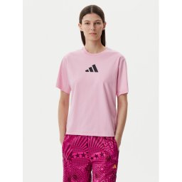 adidas Тишърт Z.N.E. JC5401 Розов Regular Fit