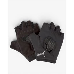 PUMA Tr Ess Gym Cut Fingered Gloves Black