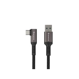 Genesis Cable USB-C(M)->USB-A(M) 3.1 GEN 1, 5GB/S PD15W VR, 5m, Black