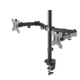Neomounts Flat Screen Desk Mount (clamp/grommet) for 2 screens, 10"-32"