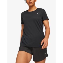 PUMA Run Favorite Ss Tee Black