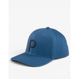 PUMA Golf Cap P Snapback Blue