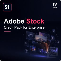 Adobe Stock Credit Pack for Enterprise 1 - 9 Потребител(и) 1000 Credit Pack