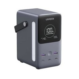 Външна батерия /power bank/ Ugreen PB770, 48 000mAh, сива, 3x USB-C, 300W