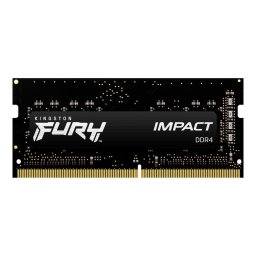 Памет 16GB DDR4 3200MT/s, SO-DIMM, Kingston HyperX FURY Impact (KF432S20IB/16), 1.2V