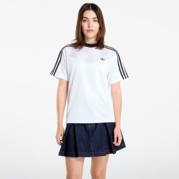 Тениска adidas Adicolor Football Jacquard T-Shirt White XS