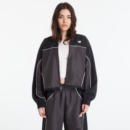 Яке New Balance Trackside Woven Jacket Black Cement M