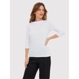 Vero Moda Блуза Panda 10274133 Бял Regular Fit